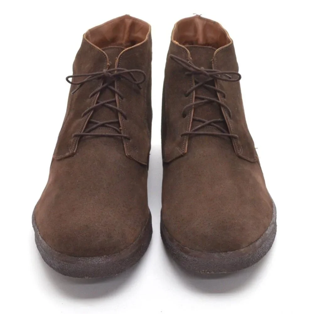 Men Morlands Made in England Sheepskin Lined Boots 13